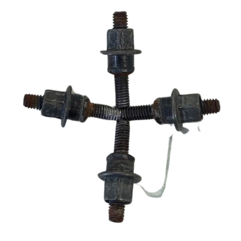 Kit 4 Parafusos Fixa Retrovisor Suzuki GSXR Srad 1000 2007  