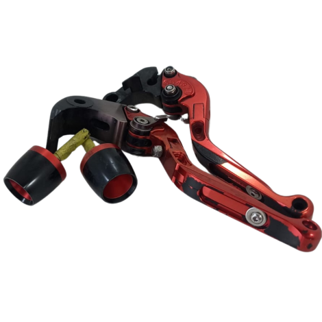 Kit Par Manete e Par de Peso Suzuki GSXR Srad 1000 ano 2007