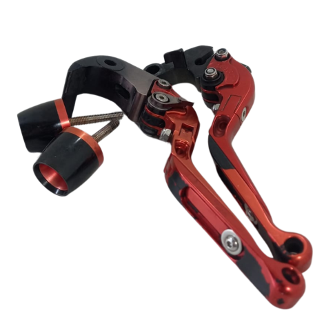 Kit Par Manete e Par de Peso Suzuki GSXR Srad 1000 ano 2007