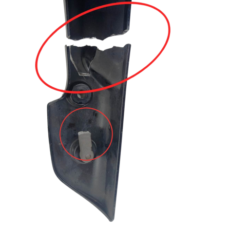 Paralama Dianteiro Suzuki GSXR Srad 1000 2007 Várias Avarias