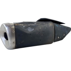 Ponteira Escape Yamaha Modelo MT03 Ano 2018 Original AVARIA