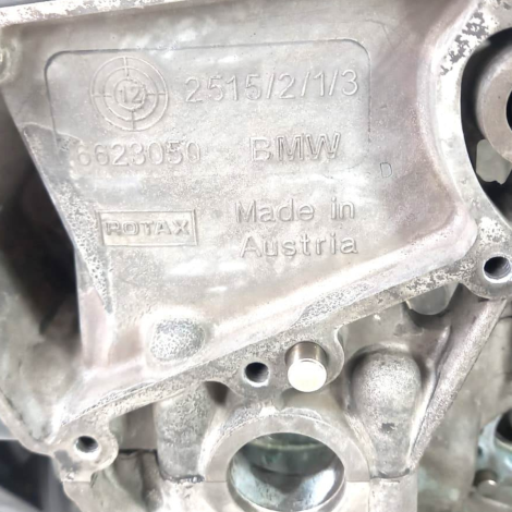 Carcaça Bloco Motor Bmw F800 R GS Ano 2013 Original