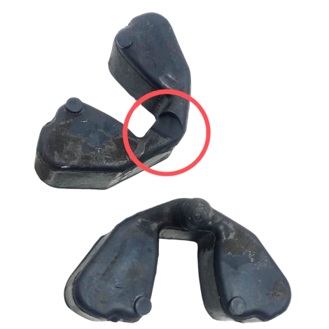 Conjunto Coxim Suzuki DL 1000 V-Strom 2009 Original  Avaria