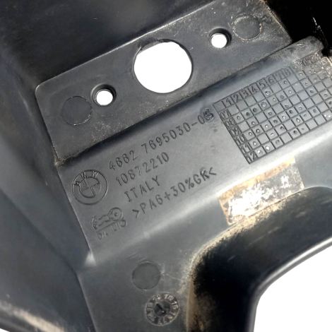 Porta Placa Marca BMW F800 GS Ano 2017 Original AVARIA