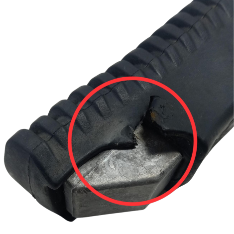 Par Pedaleira Traseira Avaria BMW F800 GS ANO 2017 Original