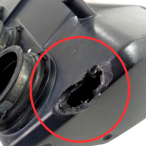 Caixa Filtro Ar Suzuki GSX 650 F Ano 2012 Original AVARIA