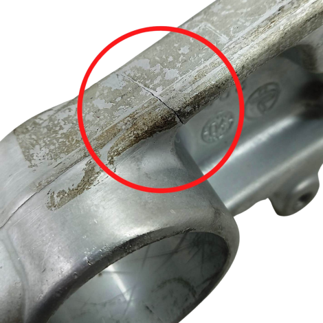 Mesa Inferior Yamaha Modelo XT 660 Ano 2005 Original AVARIA