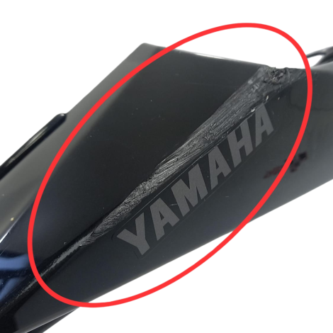 Rabeta Lateral Esquerda Yamaha MT03 ANO 2018 Original Avaria