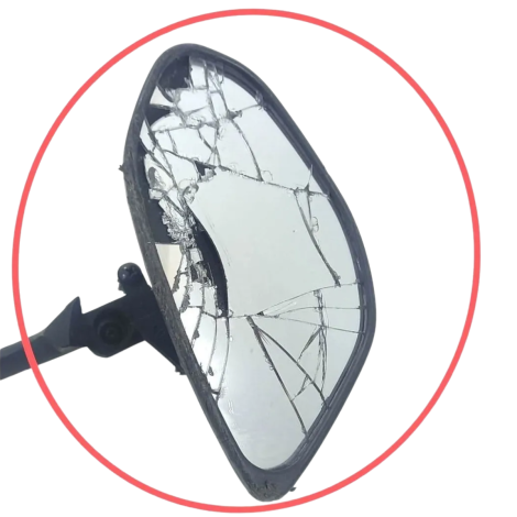 Retrovisor Esquerdo Suzuki Gsx S1000 F A 2016 Origina Avaria