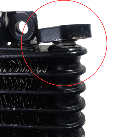 Radiador Óleo  Triumph Daytona 955i Ano 2006 Original Avaria