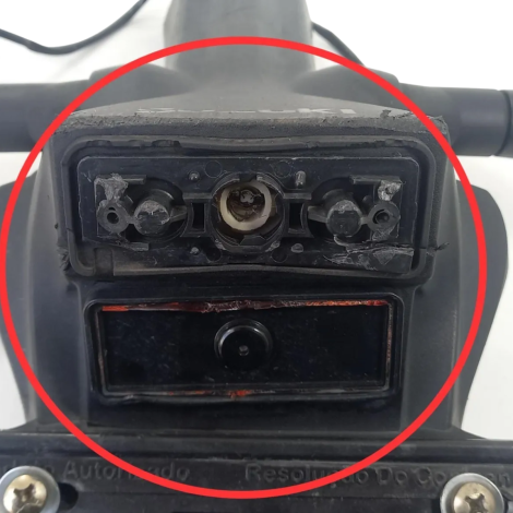Porta Placa Suzuki Gsx S1000 F A Ano 2016 Original Avaria