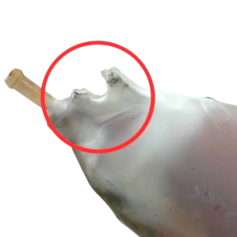 Reservatório Água Suzuki Gsx 650 F Ano 2010 Original Avaria