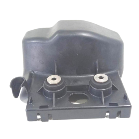 Acabamento Protetor Módulo Central Ecv Bmw F800 Gs Adv 2017