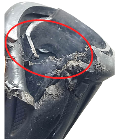 Roldana Acelerador Marca Suzuki GSX S1000 AZ Ano 2020 AVARIA
