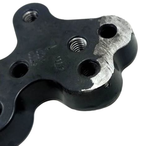 Suporte Bacalhau Esquerdo Gsxr Srad 1000 Ano 2012 Original