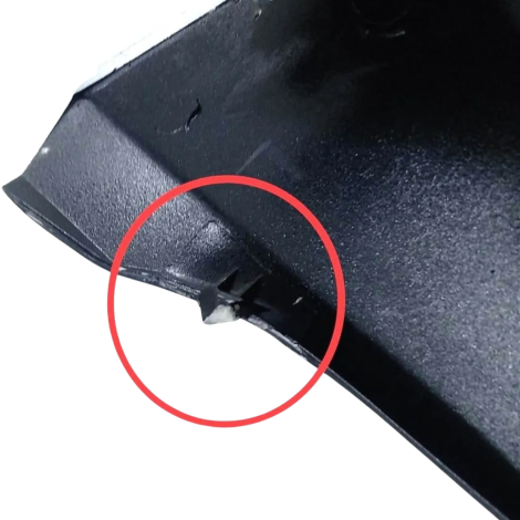 Capa Duto Ar Direito Suzuki Gsxr Srad 1000 Ano 2012 Avaria