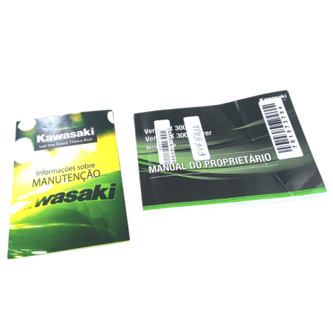 Manual Proprietário Kawasaki Versys-X 300 TR Ano 2024 Origi