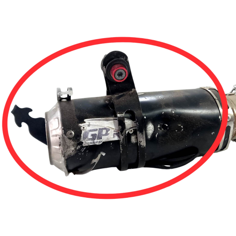 Ponteira Marca Suzuki Modelo Srad 1000 Ano 2012 AVARIA