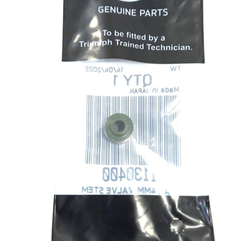 Anel Vedação Válvula Triumph Street triple 765 S Ano 2018 Or