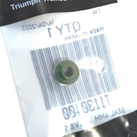 Anel Vedação Válvula Triumph Street triple 765 S Ano 2018 Or