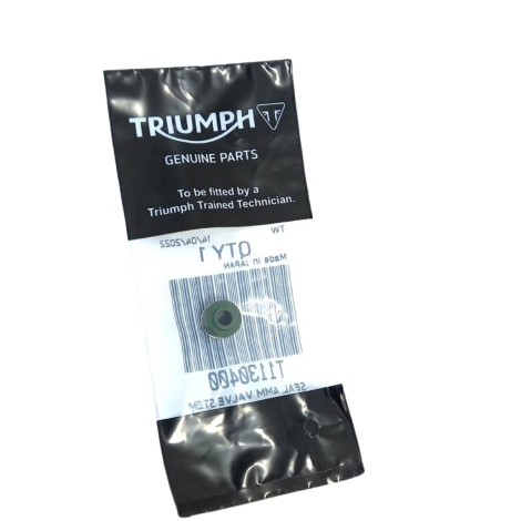 Anel Vedação Válvula Triumph Street triple 765 S Ano 2018 Or