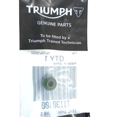 Anel Vedação Válvula Triumph Street triple 765 S Ano 2018 Or