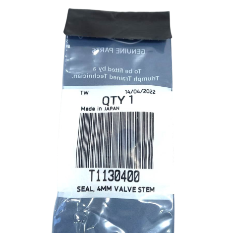 Anel Vedação Válvula Triumph Street triple 765 S Ano 2018 Or