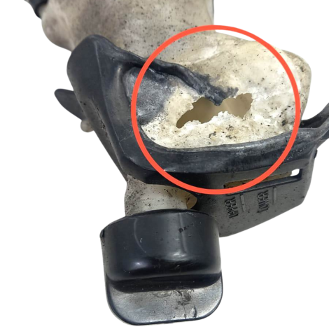 Reservatorio Água Honda Cb 650F 2015 Original AVARIA