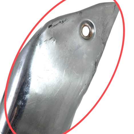 Protetor Escape Honda CB 600 F Hornet Ano 2009 Orig AVARIA 