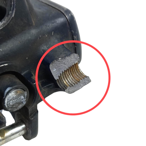 Cilindro Freio Dianteiro Honda CB 600 F Hornet Ano 2009 AVAR