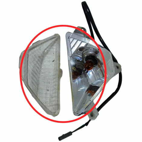 Pisca Dianteiro Direito Kawasaki Ninja 300 Ano 2013 AVARIA