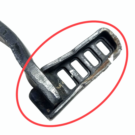 Pedal Freio Honda Modelo CB 500X Ano 2022 Original AVARIA