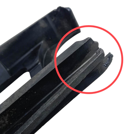 Deslizante Corrente Kawasaki ER6-N ABS Ano 2011 Origi AVARIA