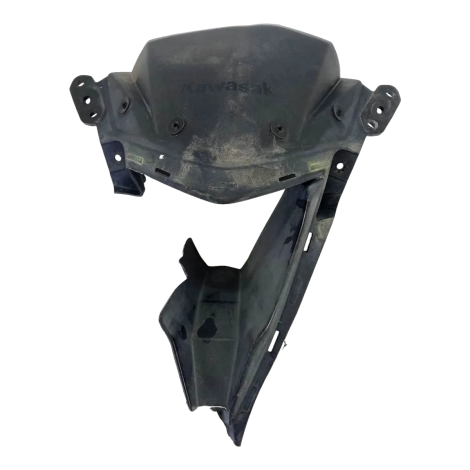 Acabamento Duto Frontal Kawasaki Zx6 2013 Original AVARIA 