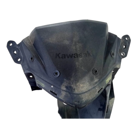 Acabamento Duto Frontal Kawasaki Zx6 2013 Original AVARIA 