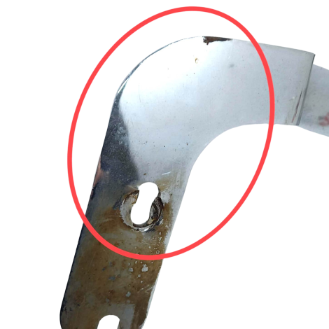 Mata Cachorro Honda Shadow 750 2006 Original AVARIA / TORTO