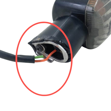 Pisca Dianteiro Esquerdo Honda Cb1000 R  2012 Origina AVARIA