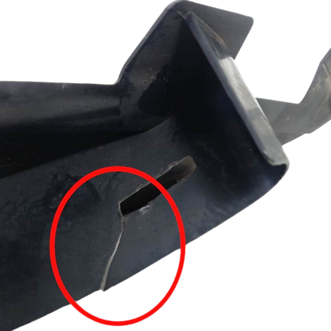 Capa Interna Frontal Painel SRAD 1000 2008 Original AVARIA