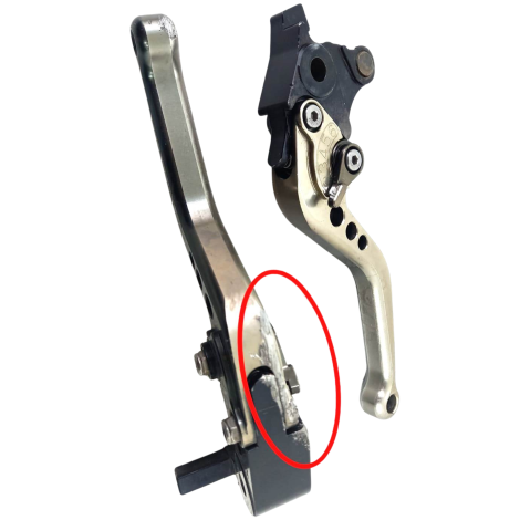 Manete Freio SUZUKI GSX-R SRAD 1000 ANO 2008 AVARIA