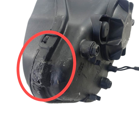 Farol Direito Honda CBR 600 RR Ano 2008 AVARIA