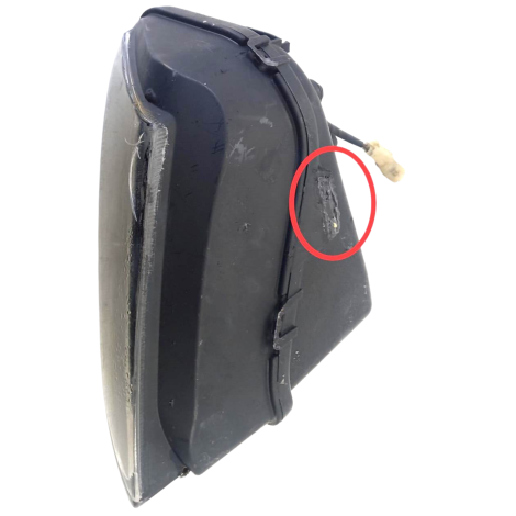 Farol Direito Honda CBR 600 RR Ano 2008 AVARIA