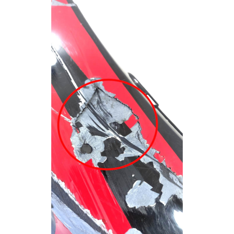 Carenagem Lateral Superior Direita CBR 600 RR 2008 AVARIA