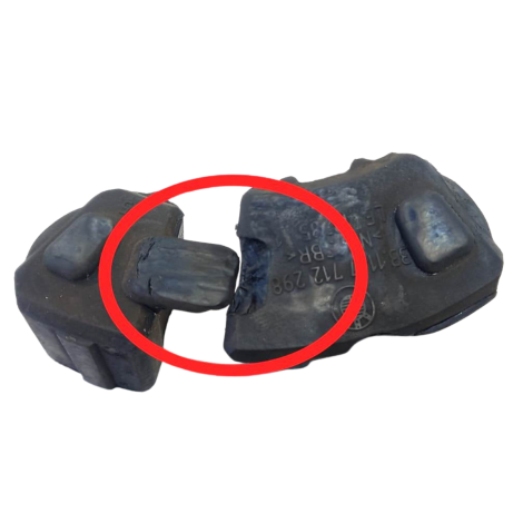 Coxim Roda Traseira Bmw F800 Gs Adv 2017 Original AVARIA 