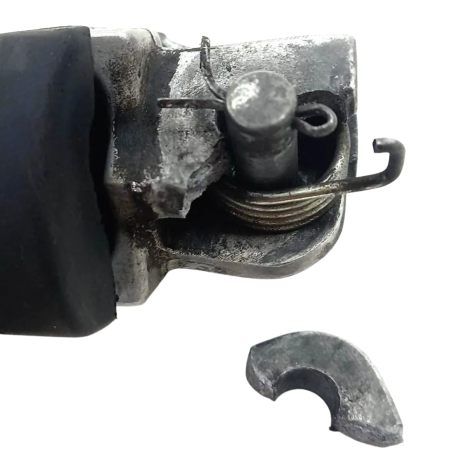 Pedaleira Dianteira Esq Honda Cb500 X 2017 Original Avaria