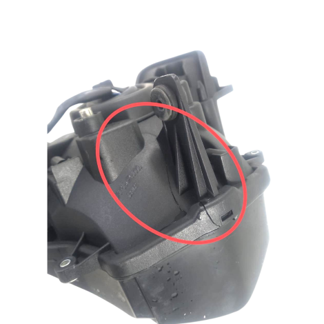 Farol Marca Honda Modelo CBR 600 F Ano 2013 Original Avaria