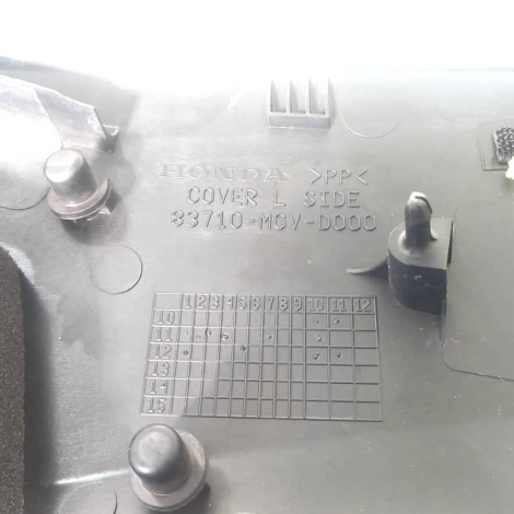 Carenagem Tampa Lateral Dir Honda Cbr 600F 2013 origi AVARIA