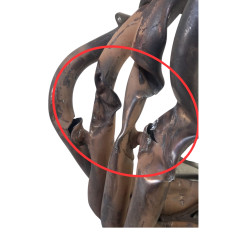 Marmita Escapamento Marca Honda CBR 600 F Ano 2013 Original