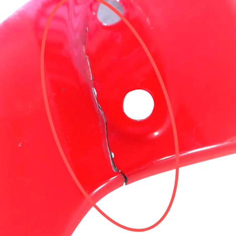 Carenagem Farol Direita Honda Cbr 600F 2013 original AVARIA