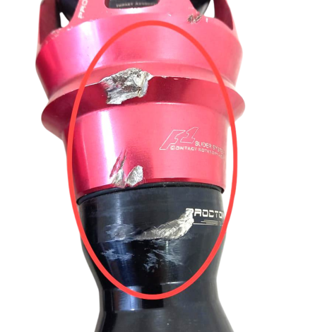 Slider Marca Honda Modelo Cbr 600F Ano 2013 AVARIA