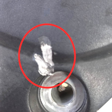 Suporte Bacalhau Direito Honda Cbr 600F Ano 2013 original